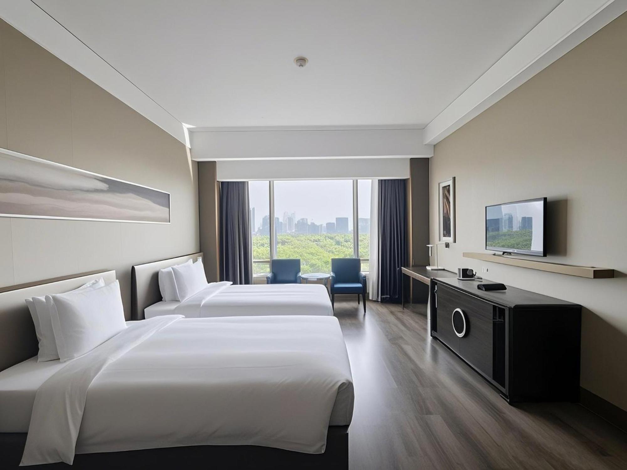 Отель Crowne Plaza Nanjing Jiangning By Ihg Экстерьер фото
